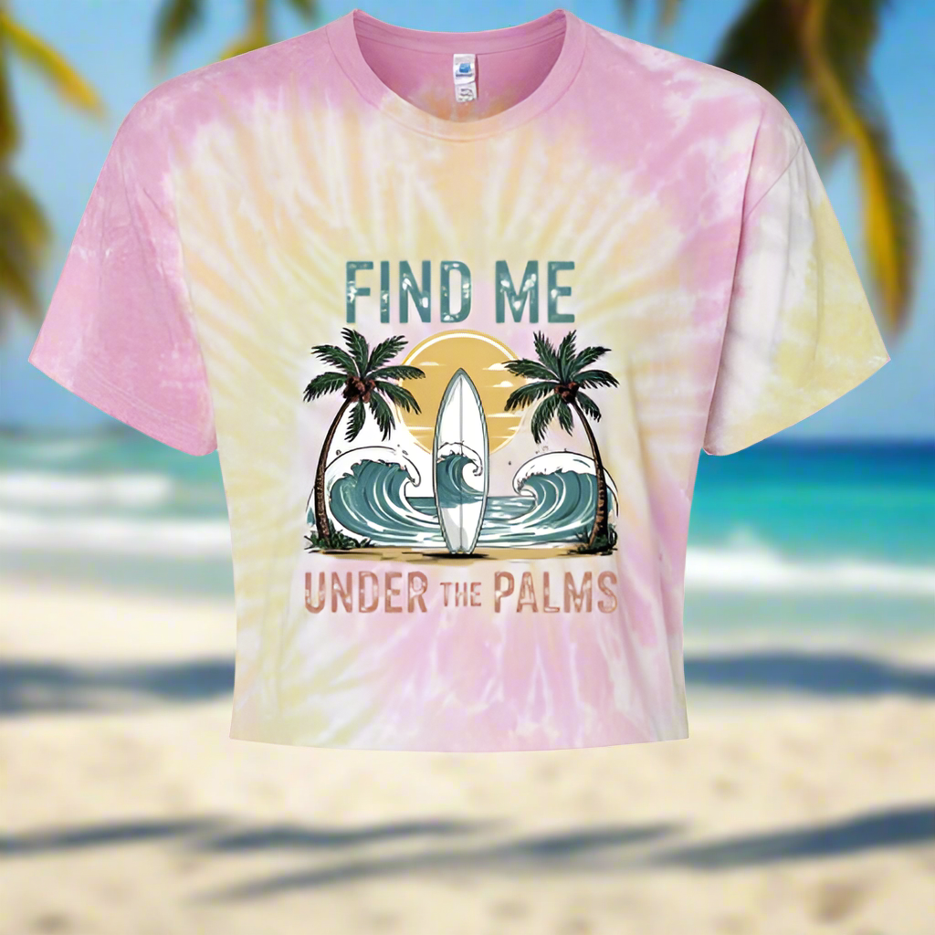Under the Palms Crop top