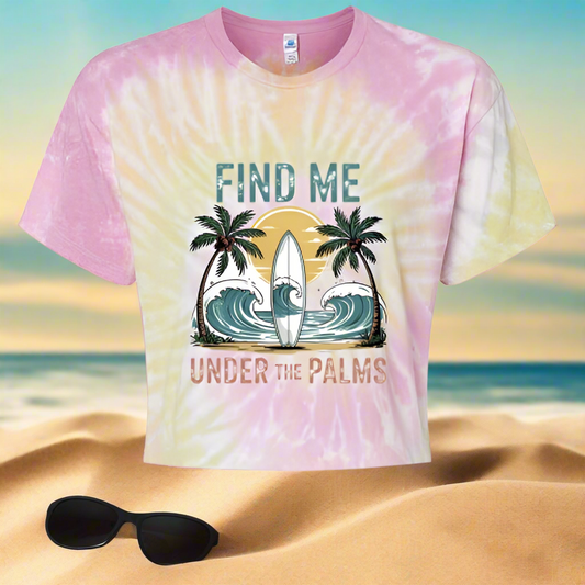 Under the Palms Crop top
