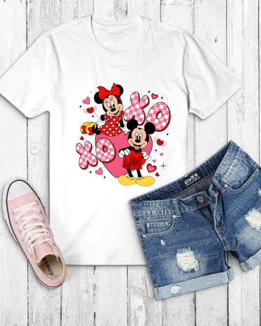 Hugs and Kisses Mickey And Minnie