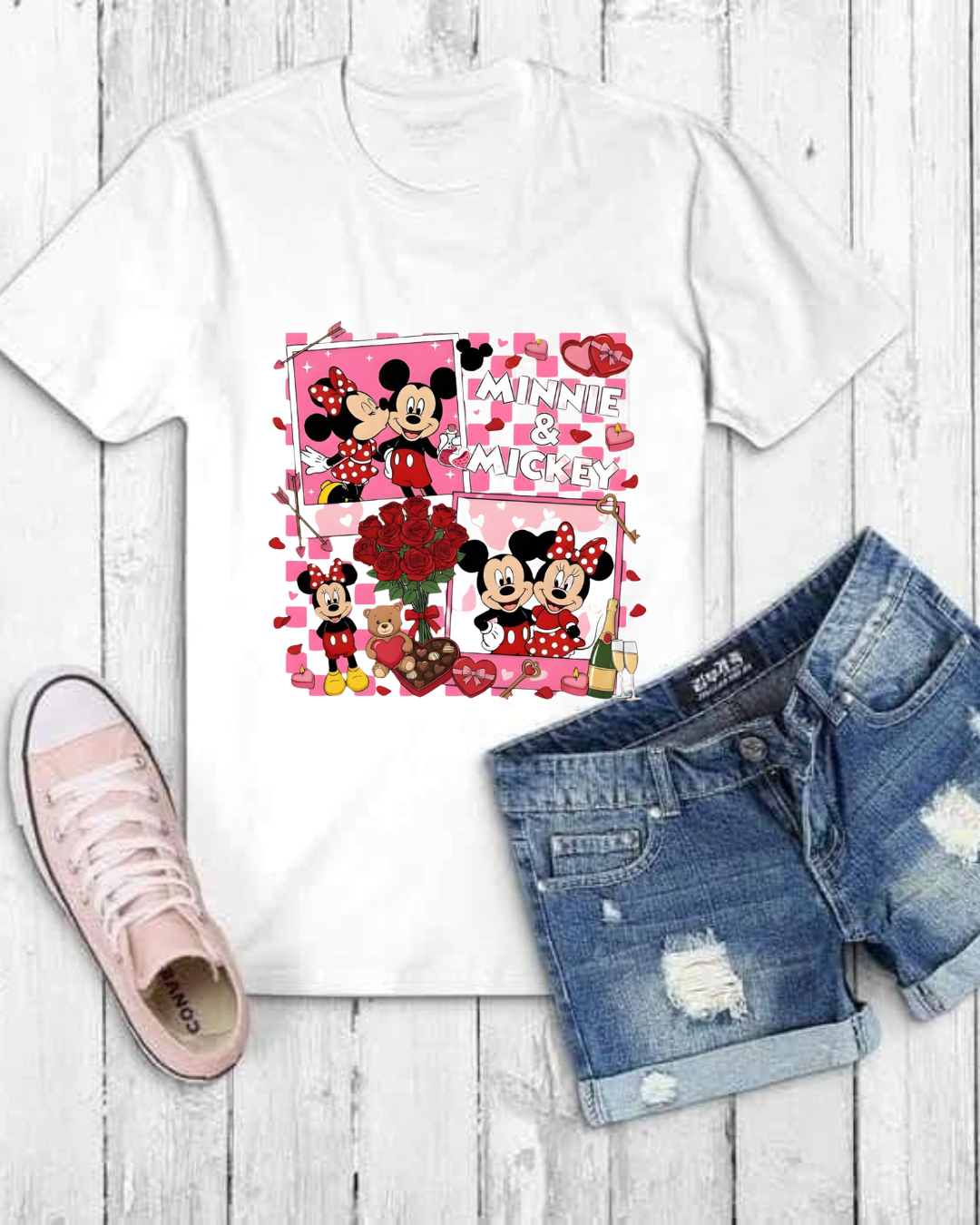 Minnie and Mickey Polaroid