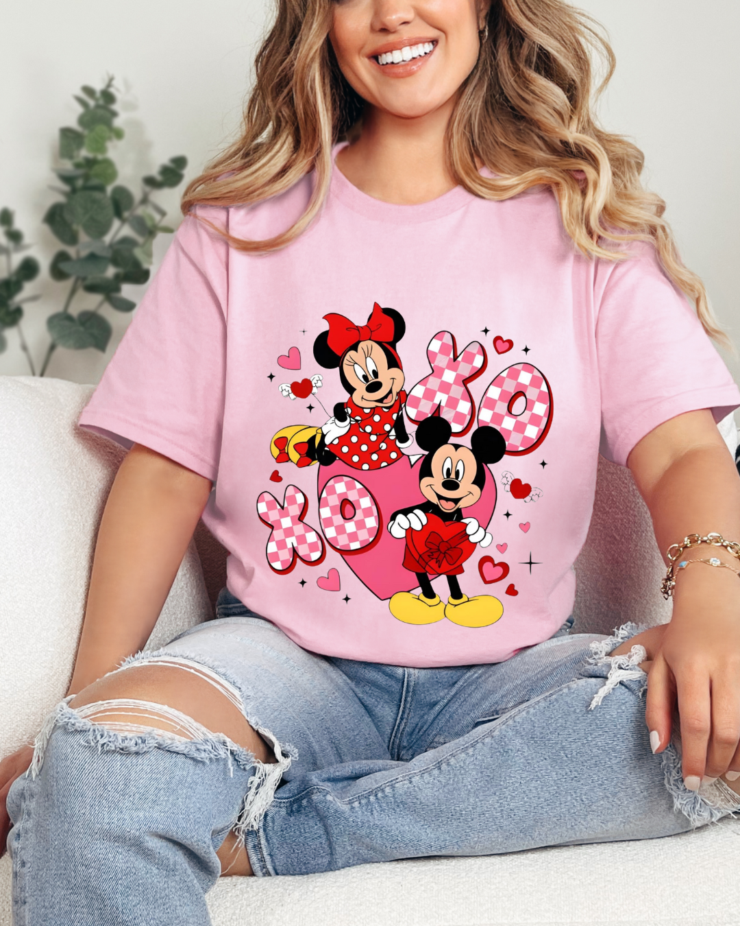 Hugs and Kisses Mickey And Minnie