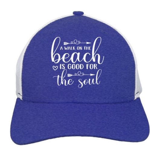 Heather Royal/White - FRONT